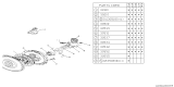 Diagram for 1992 Subaru Legacy Clutch Fork - 30531AA110