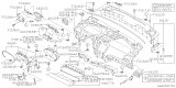 Diagram for 2021 Subaru Ascent Steering Column Cover - 66241XC05A