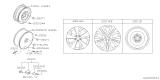 Diagram for Subaru Ascent Spare Wheel - 28111XC03A