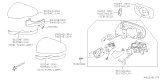 Diagram for 2019 Subaru Ascent Car Mirror - 91036XC03A