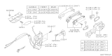 Diagram for 2020 Subaru Ascent Door Handle - 61160FL01BG5