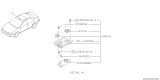 Diagram for 1999 Subaru Outback Dome Light - 84621AC000MS