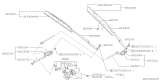 Diagram for Subaru Legacy Wiper Linkage - 86521AC030