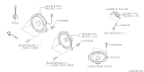 Diagram for 1999 Subaru Outback Car Speakers - 86301AC620