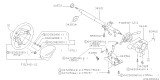 Diagram for 1998 Subaru Outback Steering Column Cover - 34340AC000ML