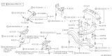 Diagram for 1999 Subaru Outback Transmission Mount - 41022AC220