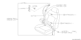 Diagram for Subaru Seat Belt - 64619AC230MU
