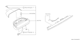 Diagram for 1998 Subaru Legacy Third Brake Light - 84701AC040