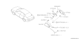 Diagram for 1996 Subaru Outback Fuel Filler Housing - 51483AC020