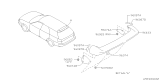 Diagram for 1996 Subaru Outback Spoiler - 96054AC020