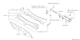 Diagram for Subaru Legacy Dash Panels - 52200AC030