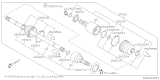 Diagram for 2019 Subaru Crosstrek Axle Shaft - 28421FL020