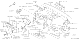 Diagram for Subaru Forester Steering Column Cover - 66241SJ210