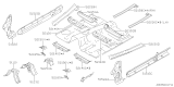 Diagram for 2020 Subaru Forester Rear Crossmember - 52140SJ0309P