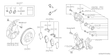 Diagram for 2019 Subaru Crosstrek Brake Caliper - 26292FL020