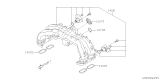 Diagram for Subaru Intake Manifold Gasket - 14035AA750