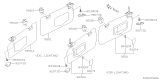 Diagram for 2021 Subaru Forester Sun Visor - 92011SJ040ME