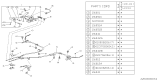 Diagram for 1993 Subaru SVX Parking Brake Cable - 26051PA050