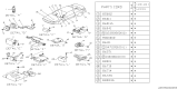 Diagram for 1992 Subaru SVX Horn - 86012PA000