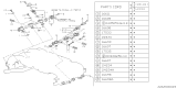 Diagram for 1992 Subaru SVX Fuel Injector - 16611AA140