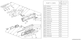 Diagram for 1993 Subaru SVX Instrument Cluster - 85012PA170