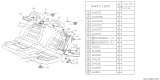 Diagram for 1992 Subaru SVX Seat Cover - 64440PA000MD