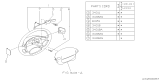 Diagram for 1993 Subaru SVX Steering Wheel - 34311PA190MD