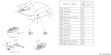 Diagram for 1990 Subaru Loyale Relay - 85543GA030