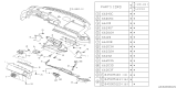 Diagram for Subaru SVX Glove Box - 66030PA000