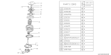 Diagram for 1992 Subaru SVX Shock Absorber - 20311PA000