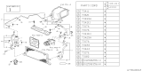 Diagram for 1992 Subaru SVX A/C Hose - 73052PA010