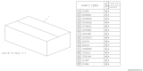 Diagram for 1993 Subaru SVX Cylinder Head Gasket - 11044AA241