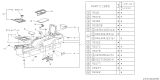 Diagram for Subaru Ashtray - 92065PA010MD