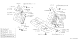 Diagram for 1993 Subaru SVX Seat Cover - 64440PA020MD