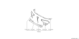 Diagram for Subaru SVX Radiator Support - 53020PA070