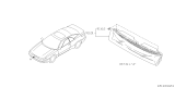 Diagram for Subaru SVX Grille - 91065PA050NN