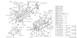 Diagram for Subaru SVX Oil Pan Baffle - 11036AA020
