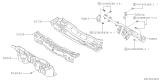 Diagram for 1992 Subaru SVX Dash Panels - 52200PA010