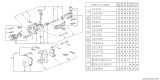 Diagram for 1990 Subaru XT Brake Caliper - 25163GA280