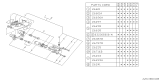 Diagram for Subaru XT Brake Pad Set - 25191GA800