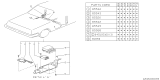 Diagram for Subaru GL Series Relay - 85542GA030