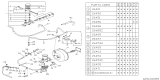 Diagram for 1990 Subaru XT Brake Master Cylinder - 25722GA140