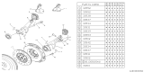 Diagram for 1990 Subaru GL Series Release Bearing - 30502AA002