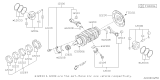 Diagram for 2021 Subaru Outback Piston Ring Set - 12033AD47A