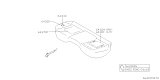 Diagram for 2021 Subaru Outback Seat Cover - 64340AN22ASM