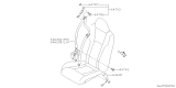 Diagram for Subaru Legacy Seat Belt - 64621AN00AVH