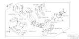 Diagram for 2021 Subaru Ascent Exhaust Pipe - 44610AC61A