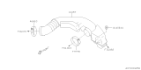 Diagram for 2021 Subaru Legacy Air Duct - 14456AA56A