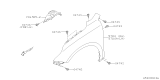 Diagram for Subaru Fender - 57120AN01A9P
