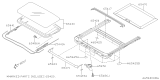 Diagram for Subaru Sunroof - 65430AN01A